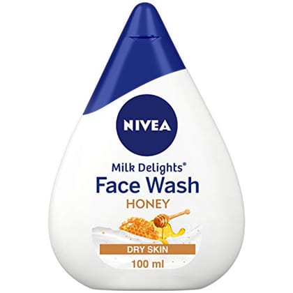 Nivea Milk Delights Dry Skin Honey Face Wash 100Ml