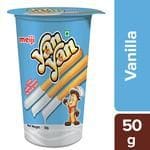 Yan Yan Dip Stick Snack - Milky Vanilla Cream, 50 G