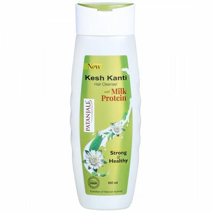 Patanjali Kesh Kanti Milk Protein Shampoo 180 Ml