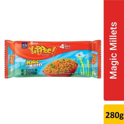 Sunfeast YiPPee! Magic With Millets Instant Noodles, 280 g