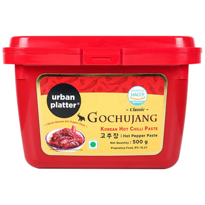 Urban Platter Classic Korean Gochujang, 500g [ Hot Chilli Paste, Thick and Smooth, Unique Umami Flavour]