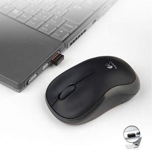 Logitech B175 / Optical Tracking, 12-Months Battery Life, Ambidextrous Wireless Optical Mouse (2.4GHz Wireless, Black)