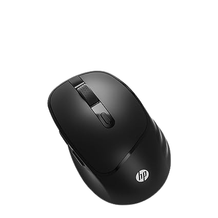 HP M120 /6 programm. buttons,1 AA battery gives upto 12 months life,upto 1600 DPI Wireless Mechanical Mouse (2.4GHz Wireless, Black)