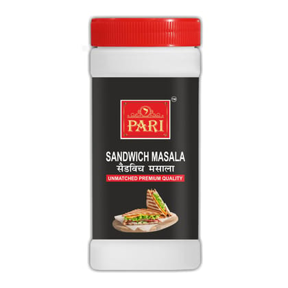 Pari Sandwich Masala Hand-Made Delicious Sandwich Masala|Aromatic Masala For Mouthwatering Sandwiches |Crunchy Street food Sandwich Masala | Zero Additives And Preservatives | 100% pure & natural | Easy to Cook | (Pack of 1 x 500g Jar)