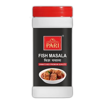 Pari Healthy Tasty Fish Masala Powder 100% Natural | Curry Powder | Easy to Cook | No added colours & preservatives | Rich in Flavour and No Artificial Additives | Pure & Hygiene | Spice Mix | 100% Fresh and Natural | (Pack of 1 x 250g)
