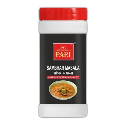 Pari Sambar Masala Powder | Blended Spice Mix | For Healthy Delicious & Flavorful Cooking | Easy to Cook | Hygienically Packed | No Preservatives | Indian Spice | Zero Additives And Preservatives | 100% pure & natural | Easy to Cook | (Pack of 1 x 250g)