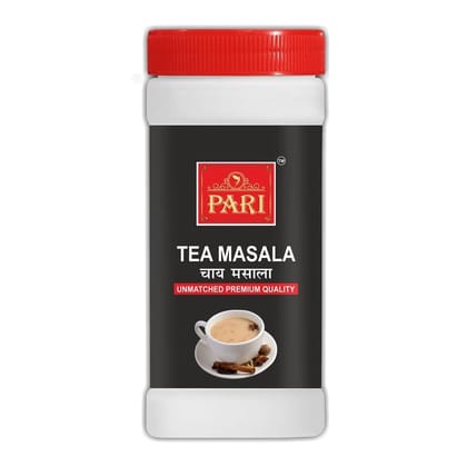 Pari Chai Masala Powder (Tea Masala) Full of Aroma and great taste | 100% Natural Spices | Rich Taste & Aroma | Strong Tea | Masala Chai | Premium and Refreshing Spiced Tea Powder | (Pack of 1 x 500g Jar)