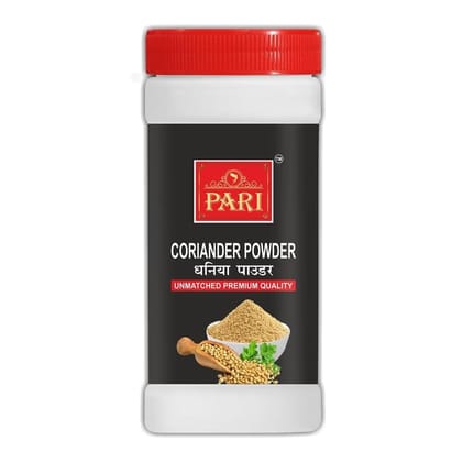 Pari Coriander Dhaniya Powder | Dhania Powder | Jira Powder | Dhana Jeeru/Jiru Powder| Fresh Indian Whole Spices For Cooking (Powder) | Handpicked and Clean | Indian Spices | Chemical and Pesticides Free | (Pack of 1 x 250g)