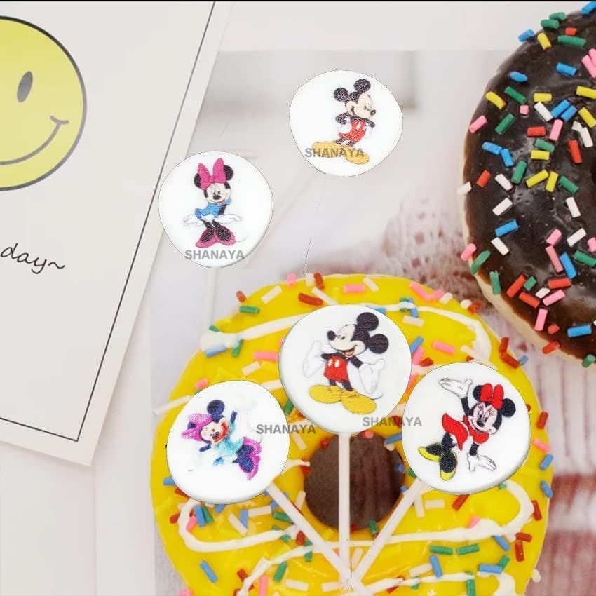 SHANAYA Happy Birthday Cartoon Candles for Birthday Cake Decoration for Girls Boys Children (5 Candles in 1 Set)