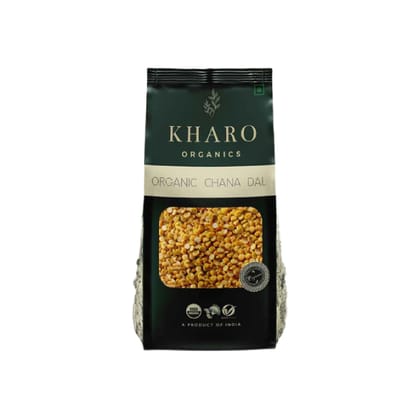 Kharo Organics Channa Dal 500 Gms Pack Of 3