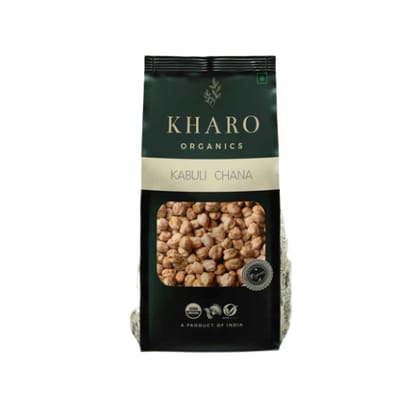 Kharo Organics Kabuli Chana 500 Gms Pack Of 4