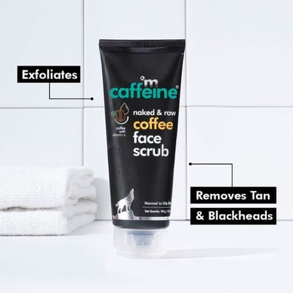 MCaffeine Exfoliating Coffee Face & Body Scrub Combo (100 gm each)