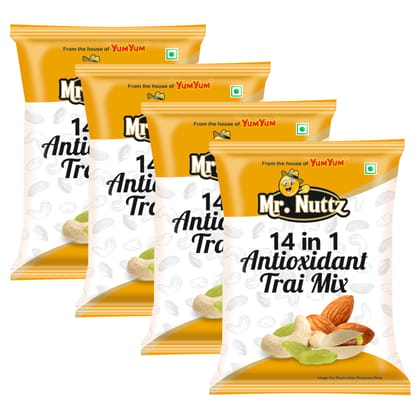 Mr.Nuttz 14 in 1 Antioxidant Special Trail Mix 200g (4 x 50g)