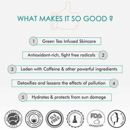 MCaffeine Green Tea Day Hydration Routine (140ml)