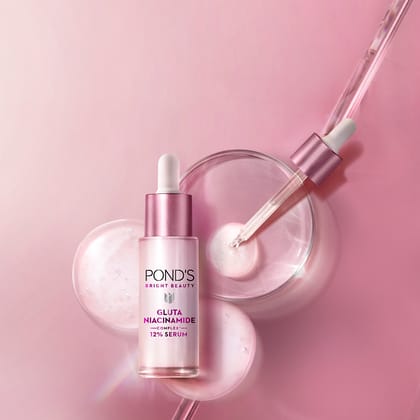 Pond's Bright Beauty Anti-Pigmentation Serum for Flawless Radiance with 12% Gluta-Niacinamide Complex