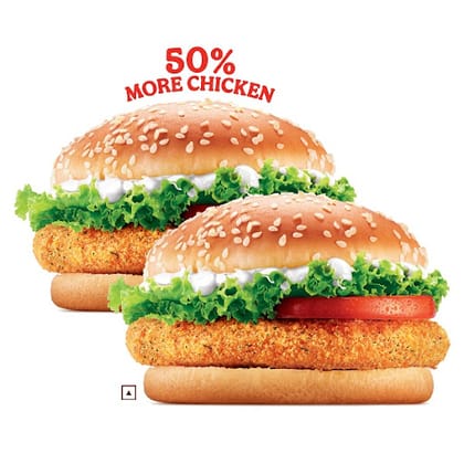 BK Chicken Burger + BK Chicken Burger