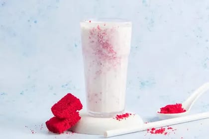 Creamy Red Velvet Milkshake