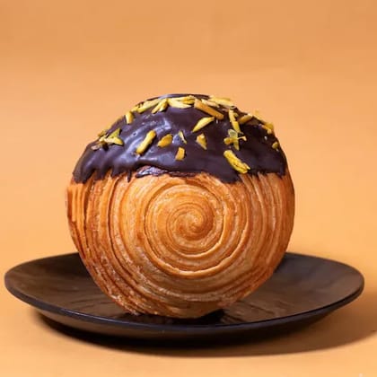Choco Filled Viral Spiral Croissant