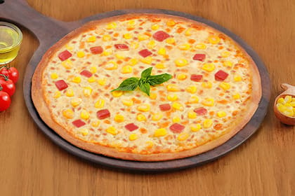 Veggie Delight Cheese Burst Pizza [10" Large]