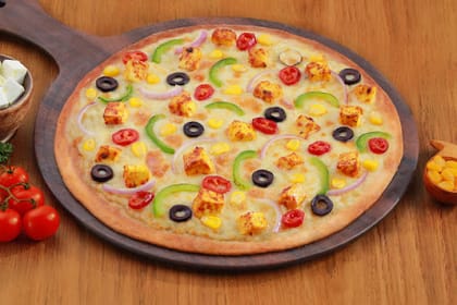 Veg Total Domination Cheese Burst Pizza [10" Large]
