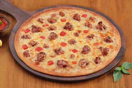 Pepper Chicken Magic Cheese Burst Pizza [10" Large]