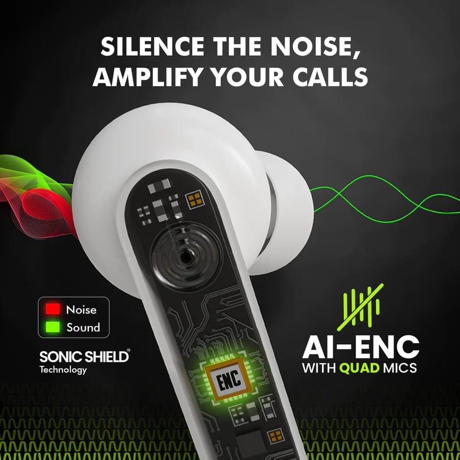 DwOTS Fire Wireless Earbuds | 365 Day Warranty