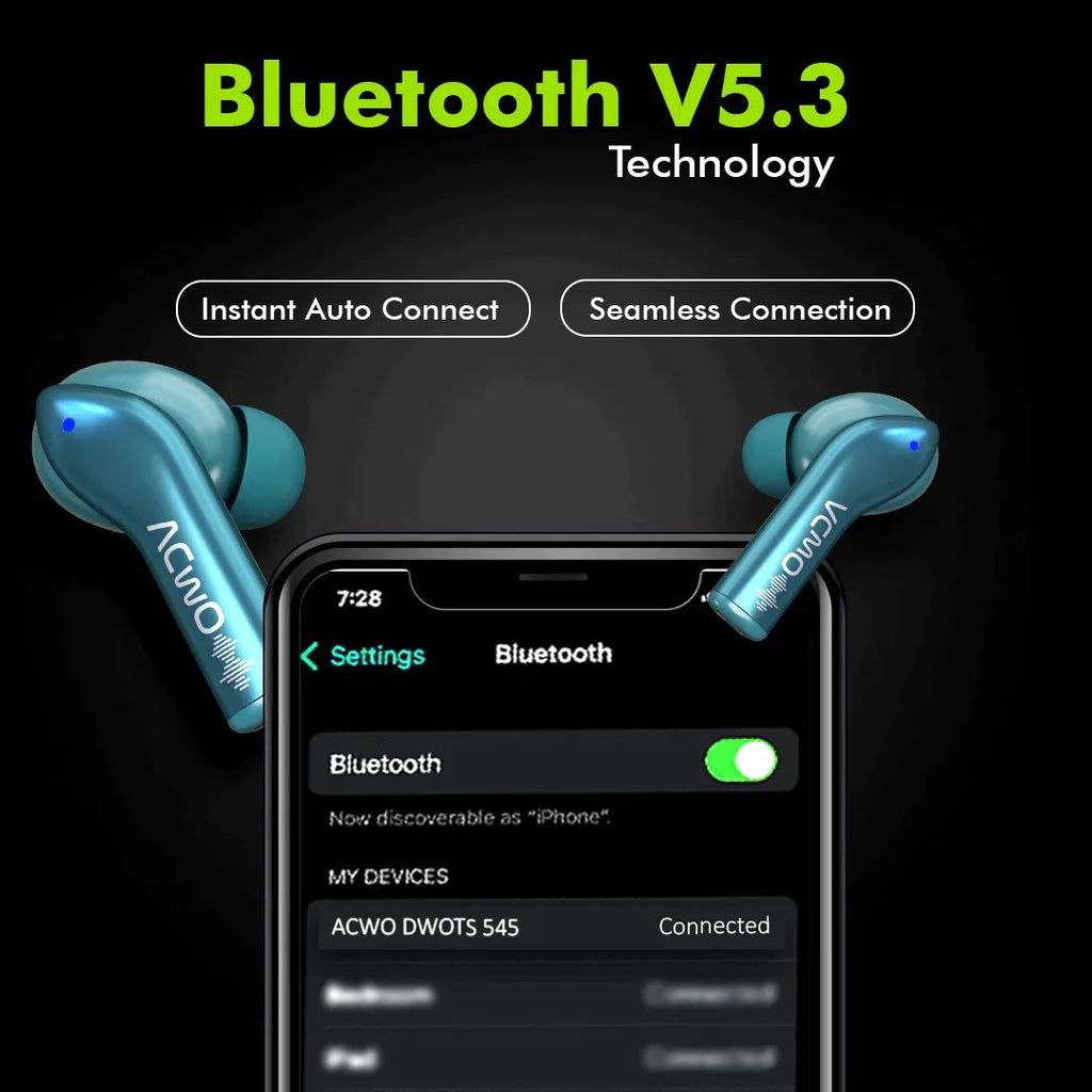 DwOTS 545 - Frosted White - Elevate Your Music Experience (Frosted White) | 365 Day Warranty