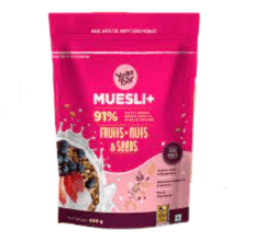 Yogabar Fruit & Nut Muesli 700g | Healthy Protein Breakfast Cereal | Added Cranberry & Apricot with Seeds, Dry Fruits & Whole Grains | High in Iron & Fiber | 100%Vegan & No Preservatives