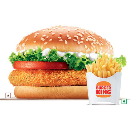 BK Chicken Burger+Fries(Reg)