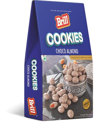 Brill Cookies Choco Almond 200g