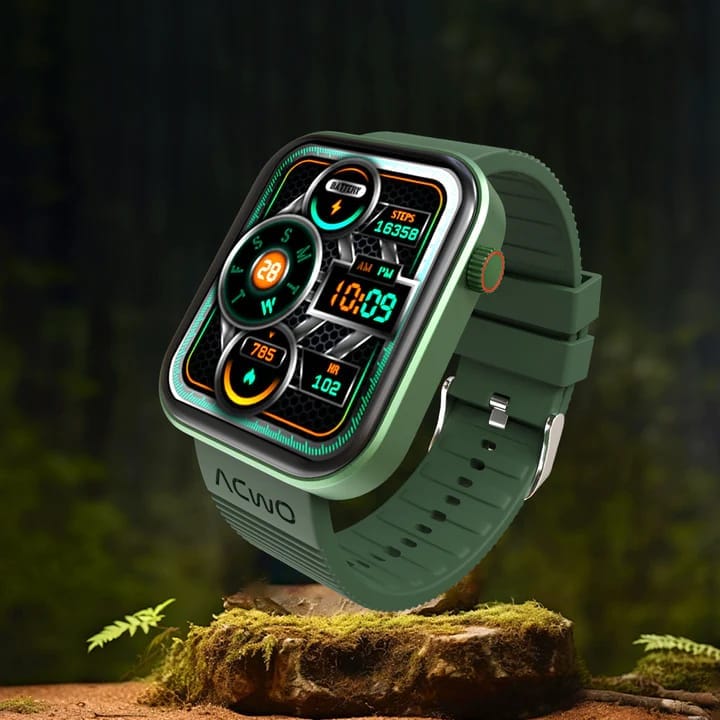 FwIT SX Calling Smart Watch (Jungle Green) | 365 Day Warranty
