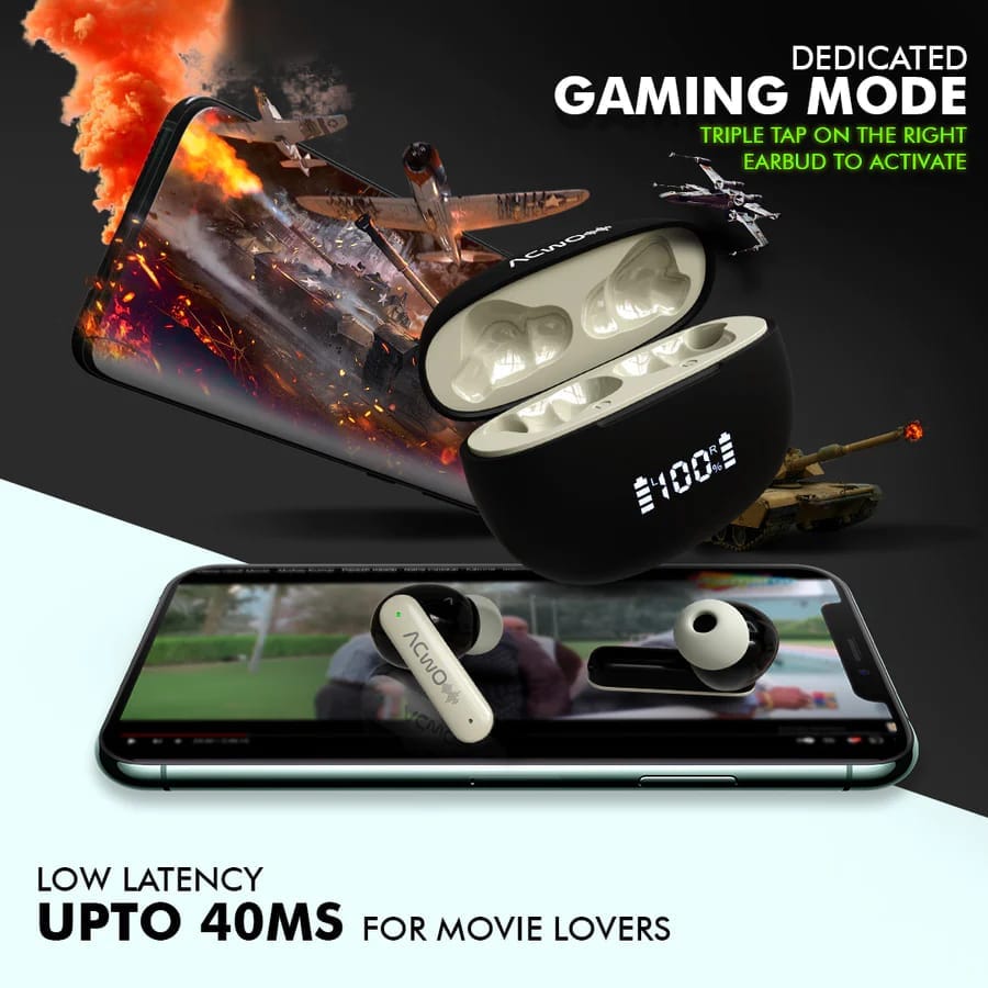 DwOTS 323 - Smart Wear Detection Technology (Charcoal Grey) | 365 Day Warranty