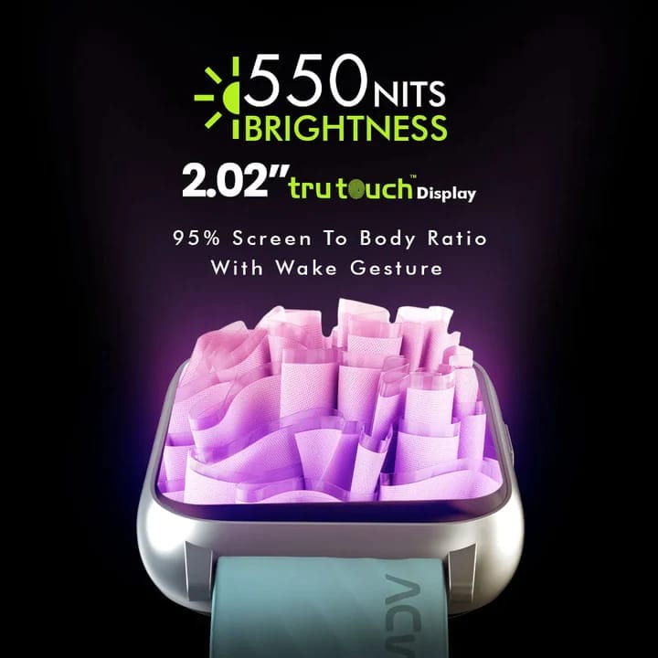 FwIT 007 Calling Smart Watch - (Smokey Silver) | 365 Day Warranty