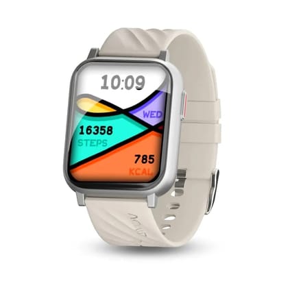 FwIT 007 Calling Smart Watch - (Smokey Silver) | 365 Day Warranty