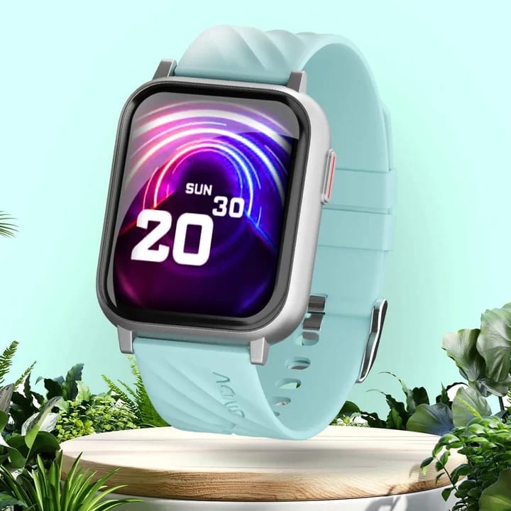 FwIT 007 Calling Smart Watch - (Cloud Blue) | 365 Day Warranty