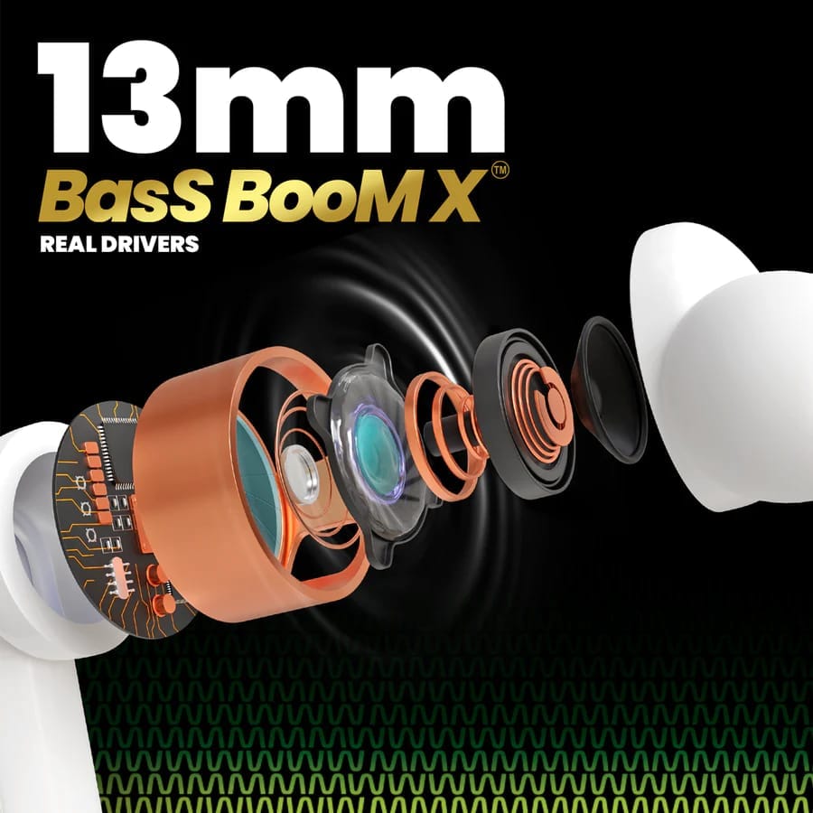 DwOTS Fire Wireless Earbuds | 365 Day Warranty