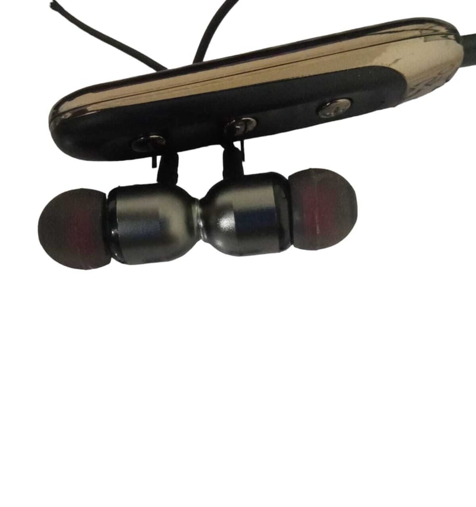 Bluetooth Neckband Earphone ,With Mic ,Earfit Design ,High Quality Sound And Calling , Upto 24 Hour Standby