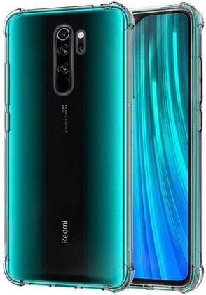 Redmi Note 8 Pro Back Cover Case Soft Transparent Stylish