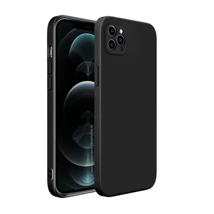 iPhone 12 Pro Max Back Cover Case Liquid Silicone