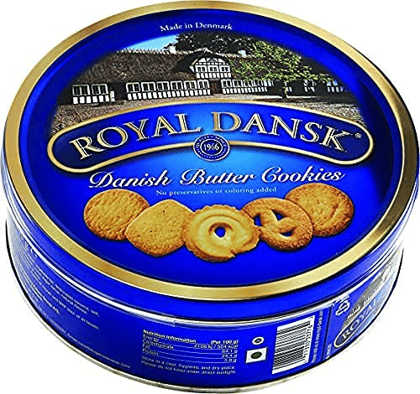 Royal Dansk Butter Cookies & Chocolate Chip Cookies, 340 gm