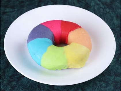 Rainbow Donut