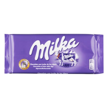 Milka Alphine Milk Chocolate Bar,  100 gm