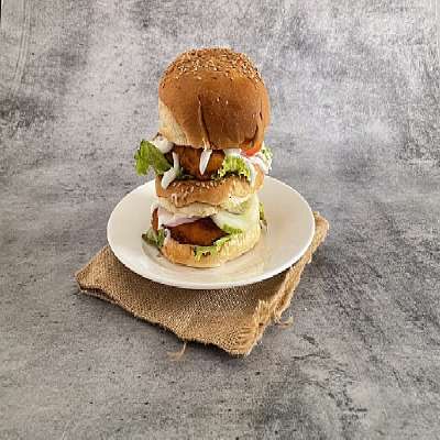 Premium Veg Burger-Jumbo Burger