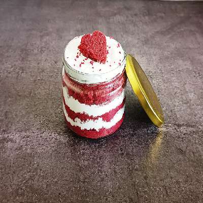 Red Velvet Jar Cake-200 Ml