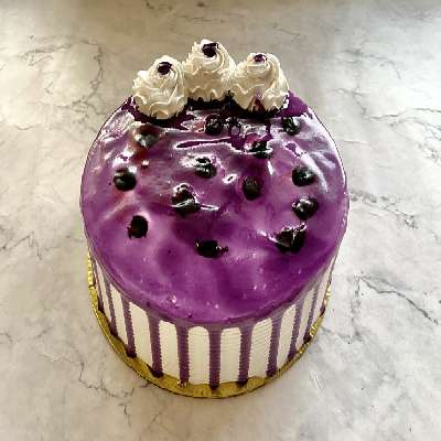 Blueberry Cake Eggless-500 Gm