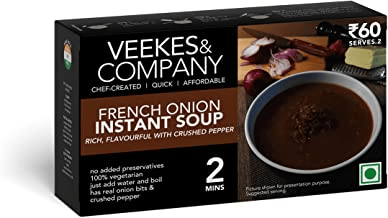 Veekes & Company Instant Soup Mix French Onion Soup, 25 gm