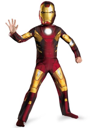 Muscular Iron Man Costume With Mask Size M