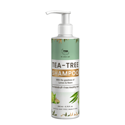 Tea Tree Shampoo (Anti-Dandruff Shampoo with Natural Ingredients)