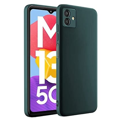 Samsung Galaxy M13 5G Back Cover Case Liquid silicone - Green