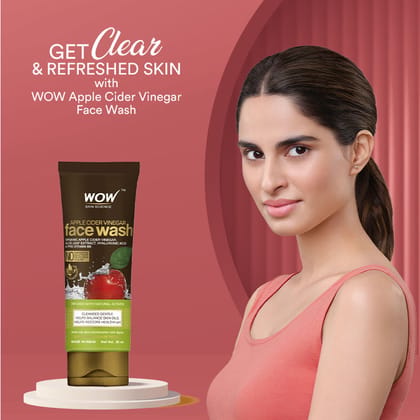 WOW Skin Science Apple Cider Vinegar Face Wash (100 ml)